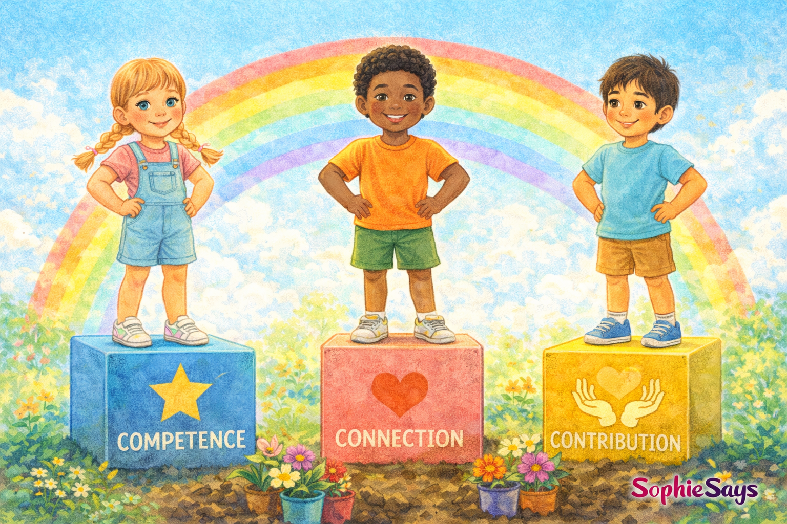What Are the 3 C's of Self-Esteem? Building Blocks for Children