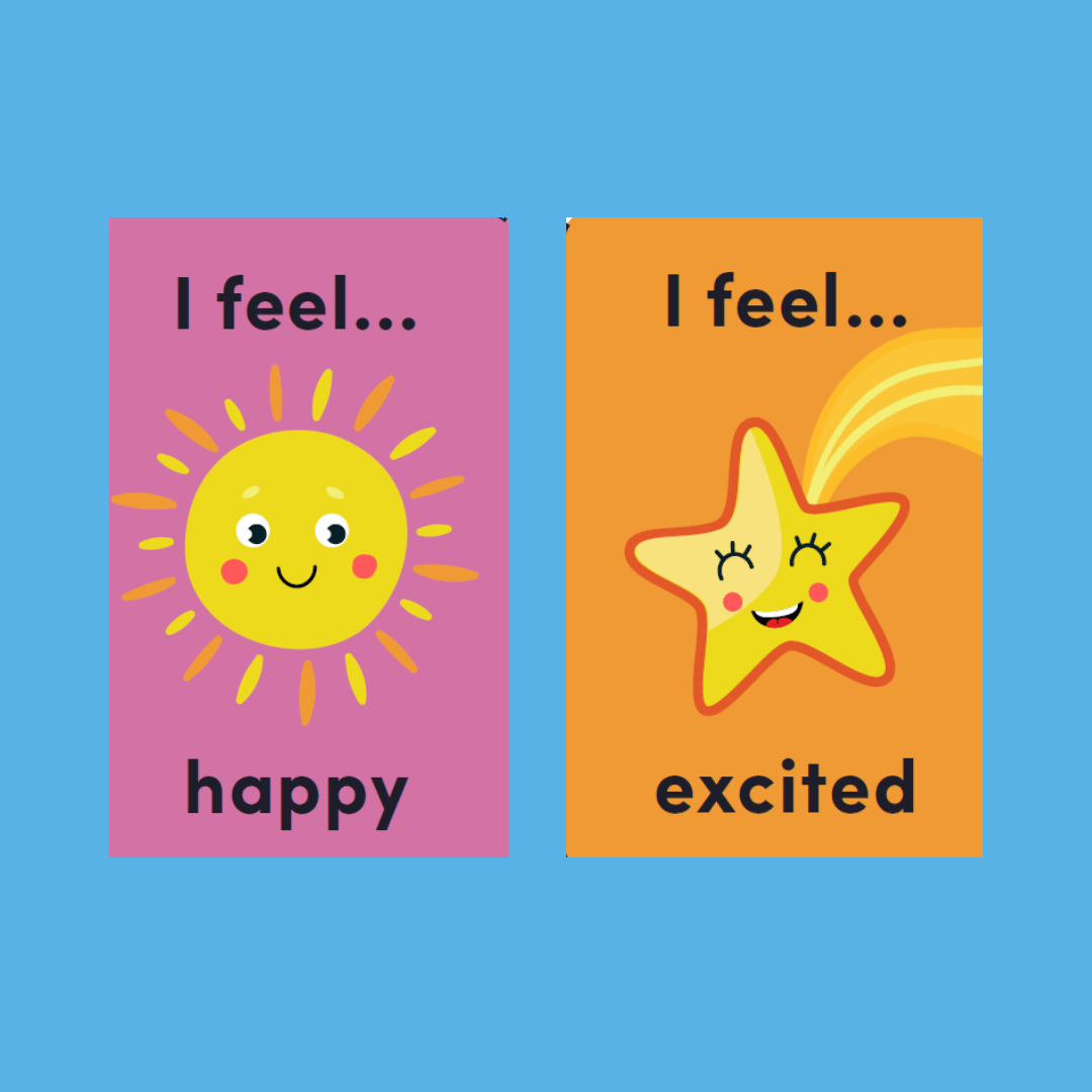 Feeling & Affirmation Cards - Build emotional awareness & resilience