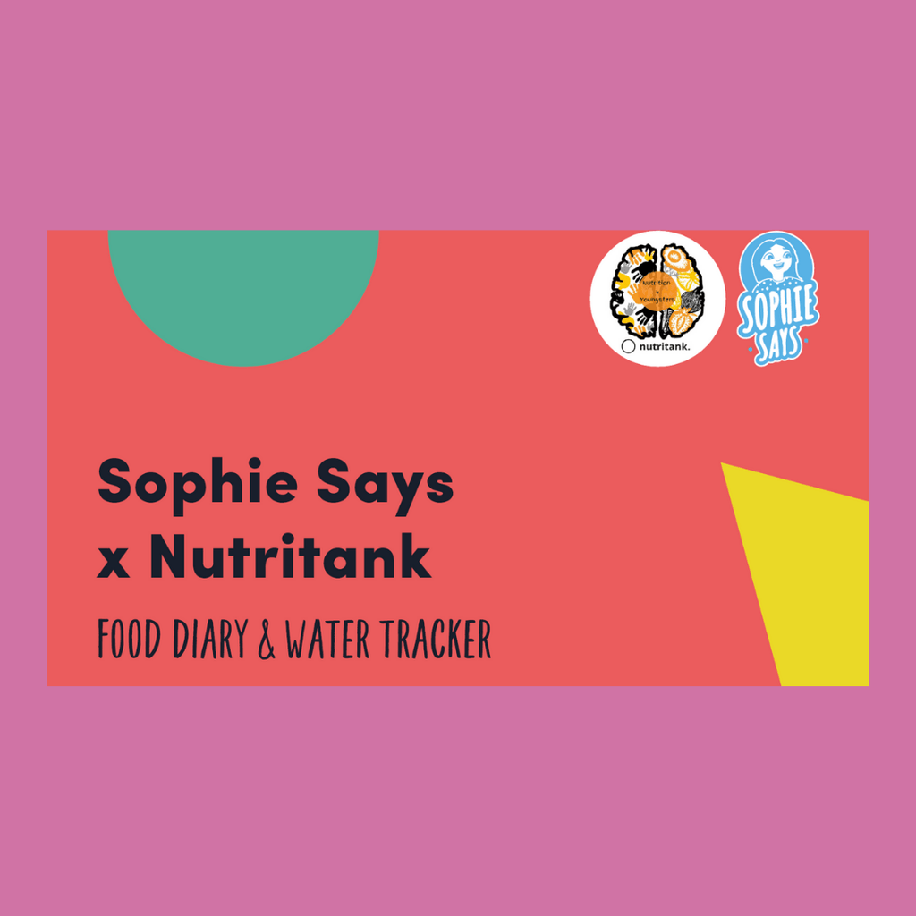 Food Diary & Water Tracker: To support a diet for emotional & mental wellbeing