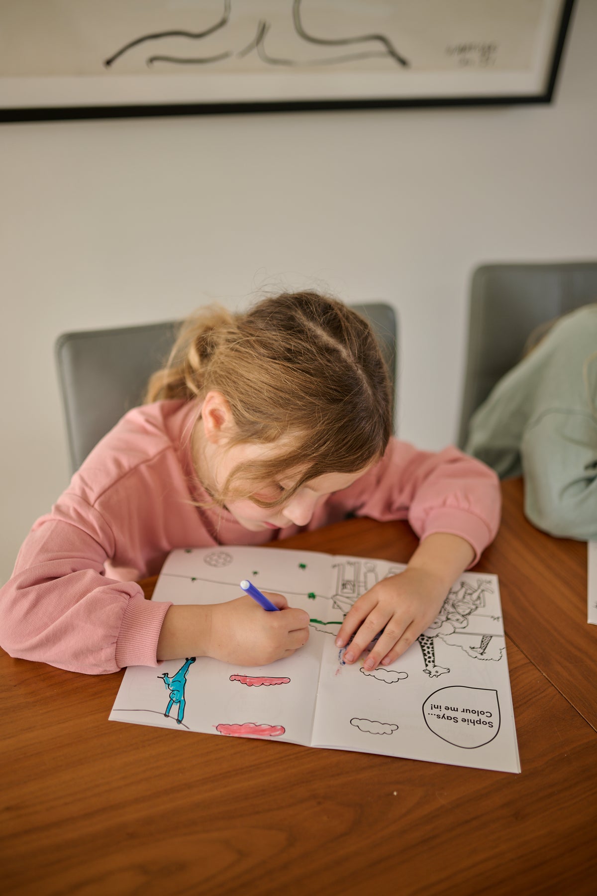 The Sophie Says Activity & Colouring Book for small children with big dreams!